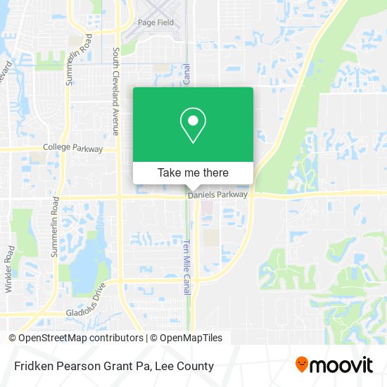 Mapa de Fridken Pearson Grant Pa