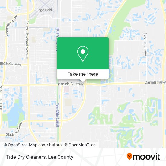 Tide Dry Cleaners map