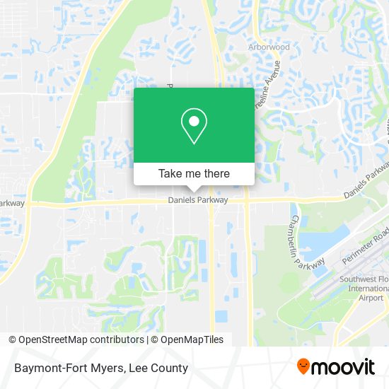 Mapa de Baymont-Fort Myers