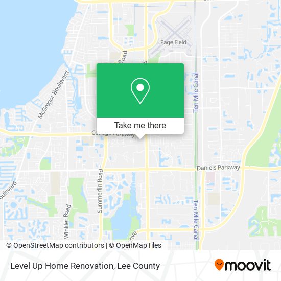 Level Up Home Renovation map