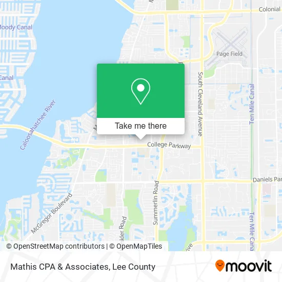 Mathis CPA & Associates map