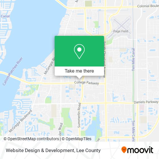 Website Design & Development map
