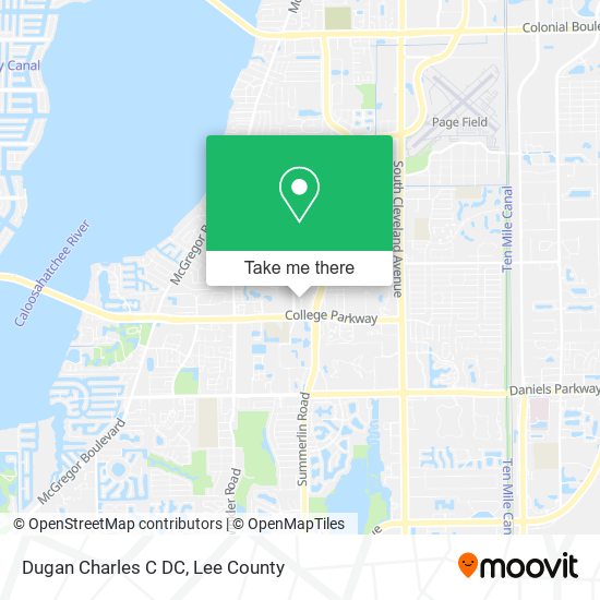 Mapa de Dugan Charles C DC