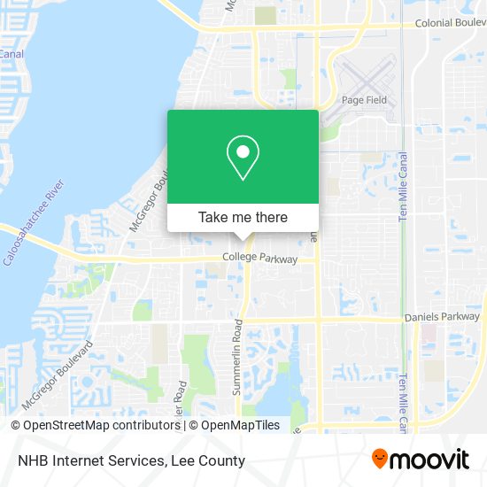 NHB Internet Services map