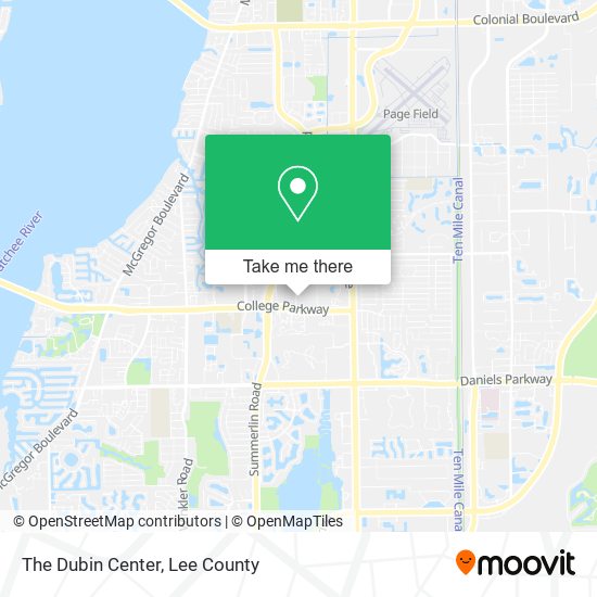 Mapa de The Dubin Center