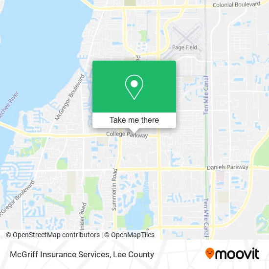 McGriff Insurance Services map