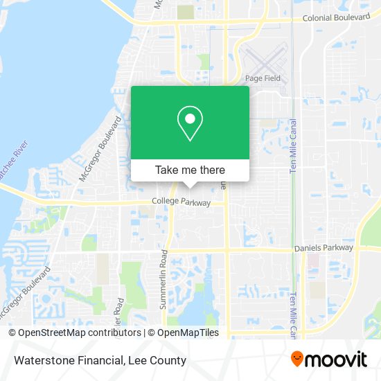 Waterstone Financial map