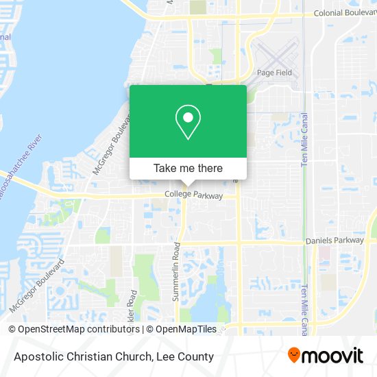 Apostolic Christian Church map