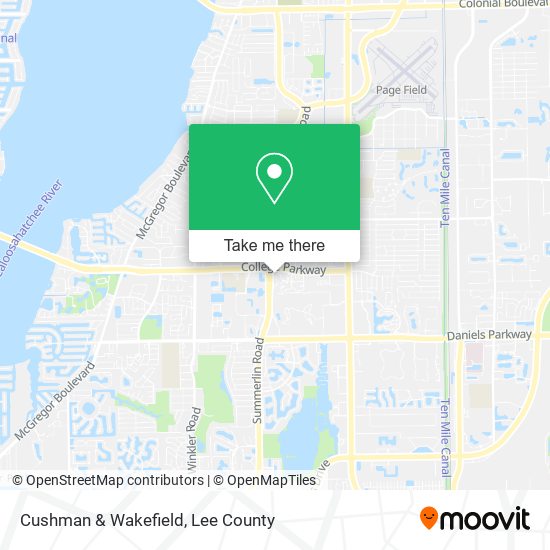 Cushman & Wakefield map