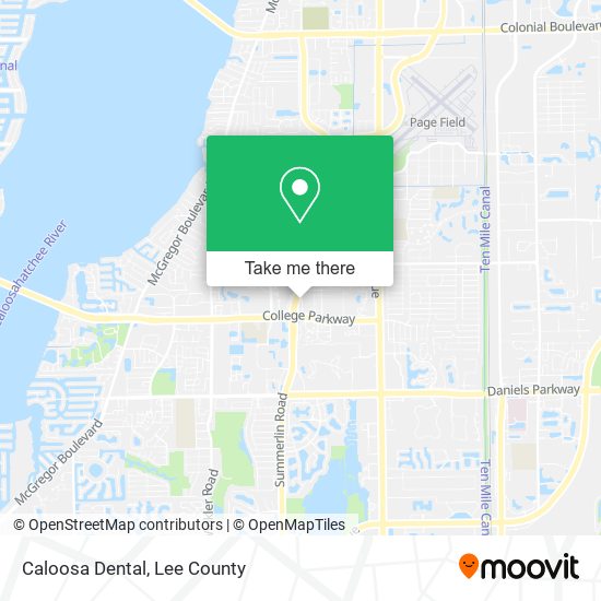 Mapa de Caloosa Dental