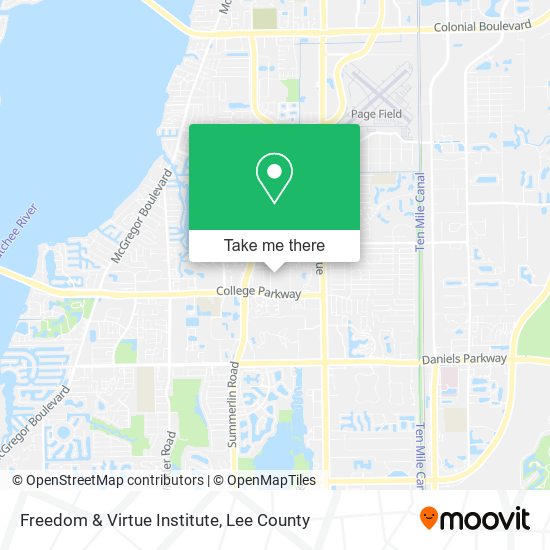 Freedom & Virtue Institute map