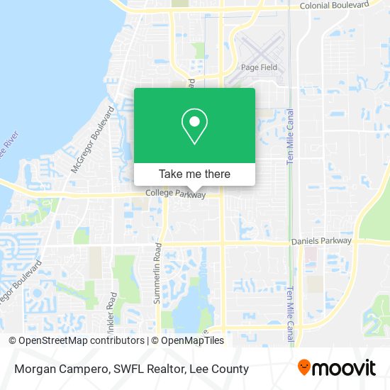Morgan Campero, SWFL Realtor map