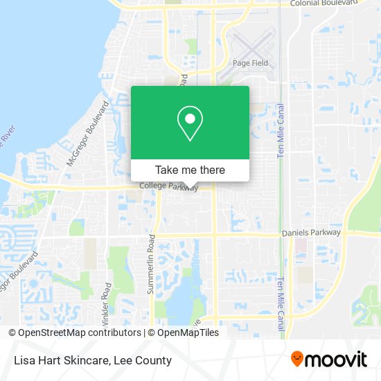 Lisa Hart Skincare map