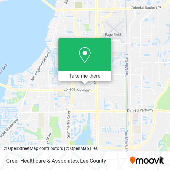Mapa de Greer Healthcare & Associates