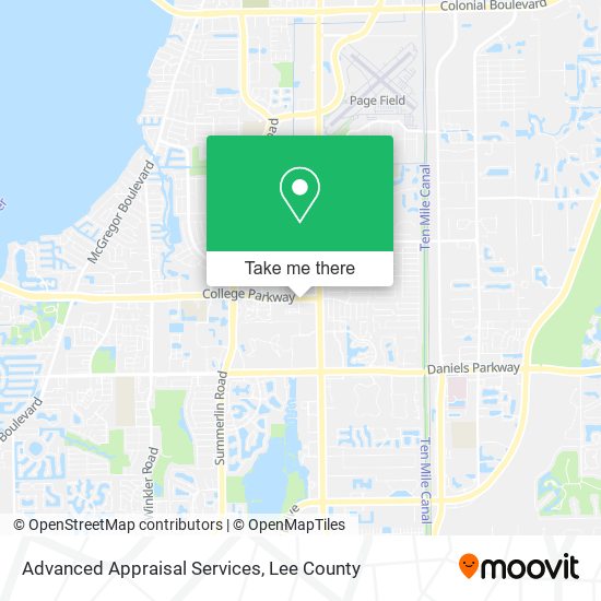 Advanced Appraisal Services map