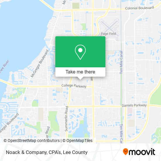Noack & Company, CPA's map