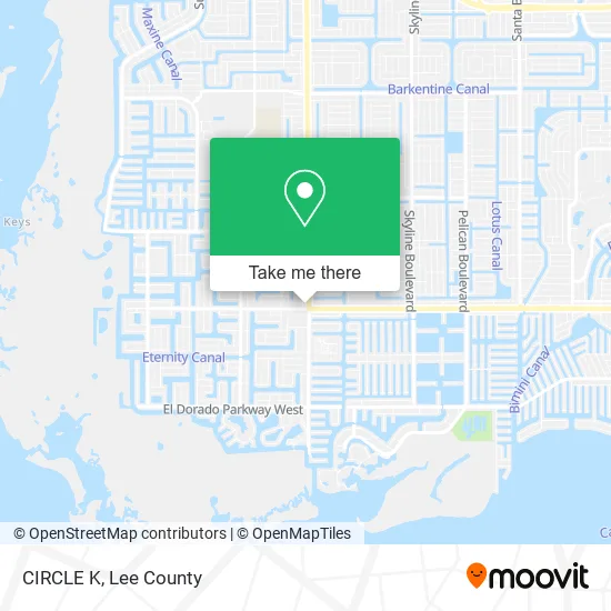 CIRCLE K map