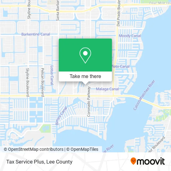 Tax Service Plus map