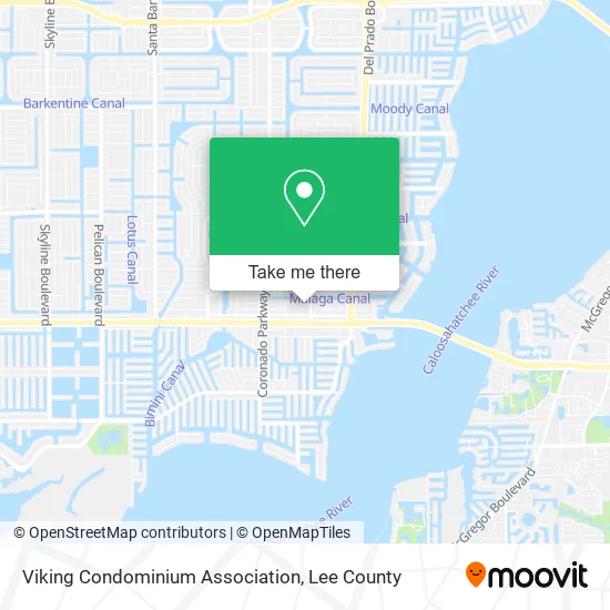 Viking Condominium Association map