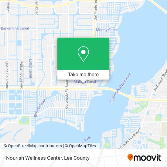 Nourish Wellness Center map