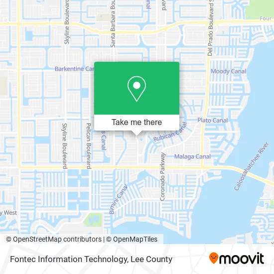 Fontec Information Technology map