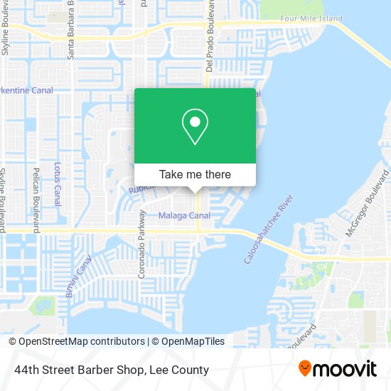 44th Street Barber Shop map