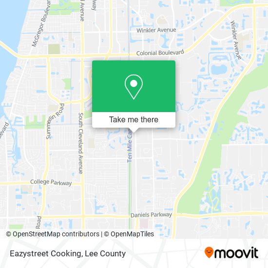 Eazystreet Cooking map