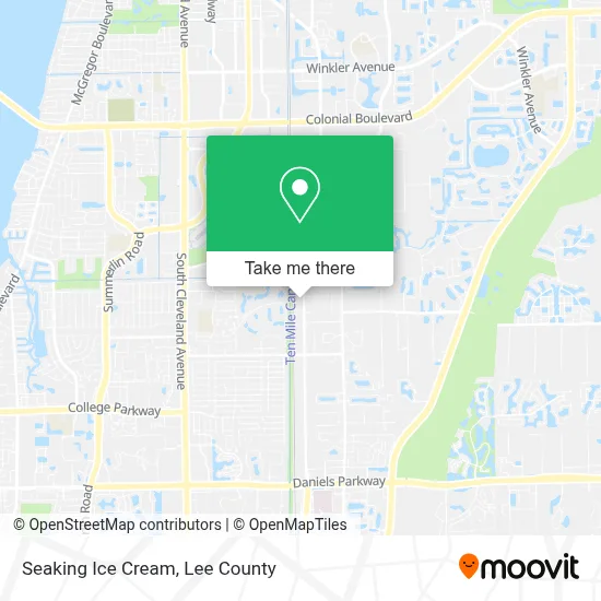 Seaking Ice Cream map