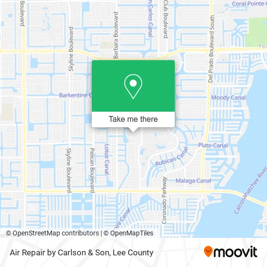 Mapa de Air Repair by Carlson & Son