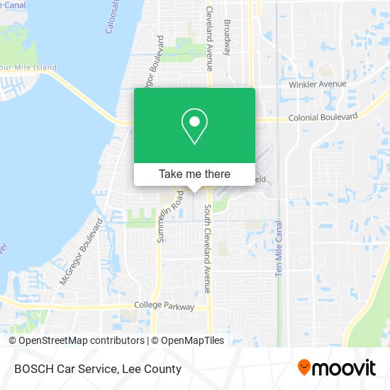 Mapa de BOSCH Car Service
