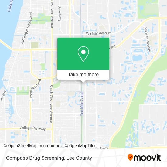 Compass Drug Screening map