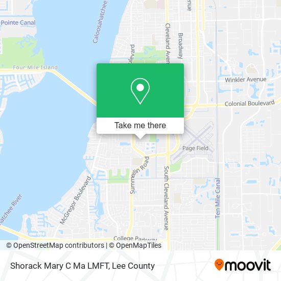 Shorack Mary C Ma LMFT map
