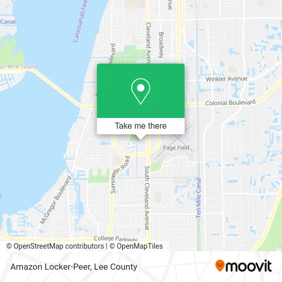 Amazon Locker-Peer map
