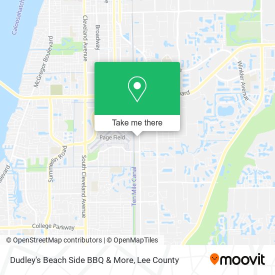 Mapa de Dudley's Beach Side BBQ & More