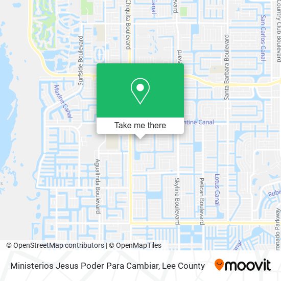 Mapa de Ministerios Jesus Poder Para Cambiar