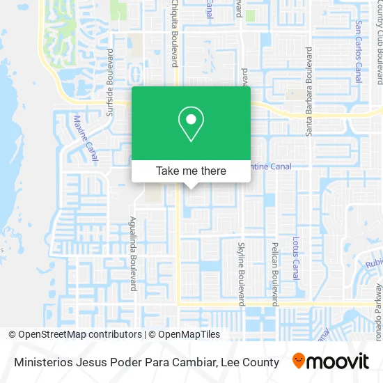 Mapa de Ministerios Jesus Poder Para Cambiar