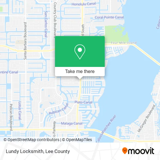 Lundy Locksmith map