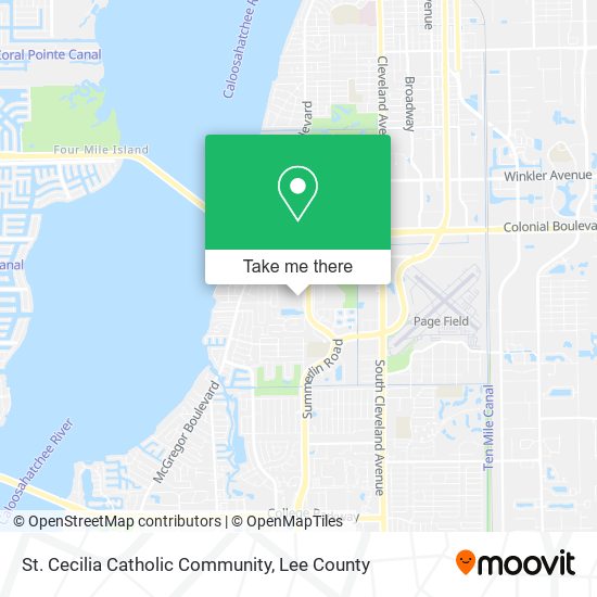 Mapa de St. Cecilia Catholic Community