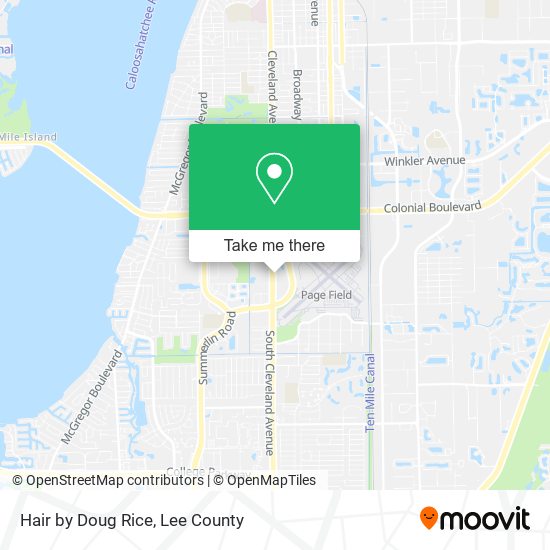 Hair by Doug Rice map
