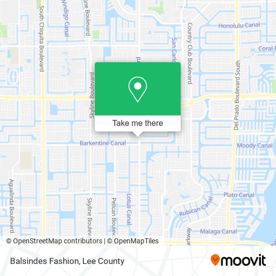 Mapa de Balsindes Fashion