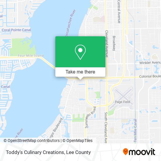 Toddy's Culinary Creations map