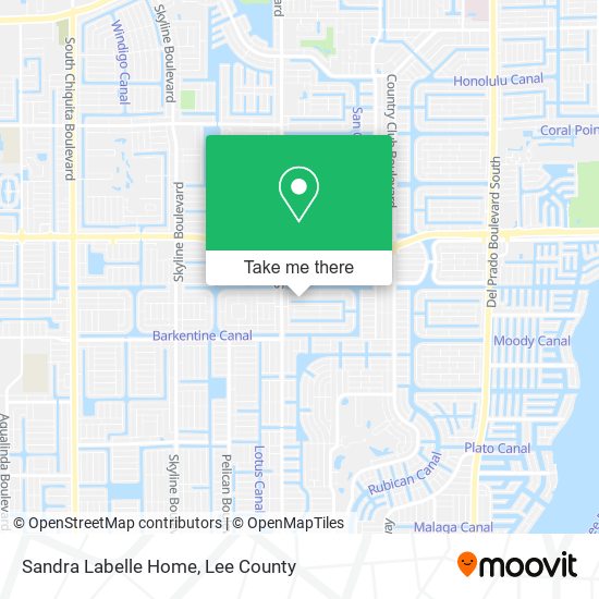 Sandra Labelle Home map