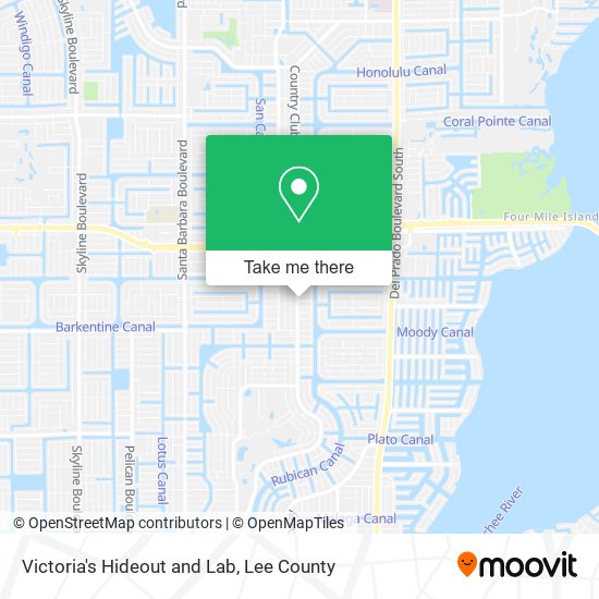 Victoria's Hideout and Lab map