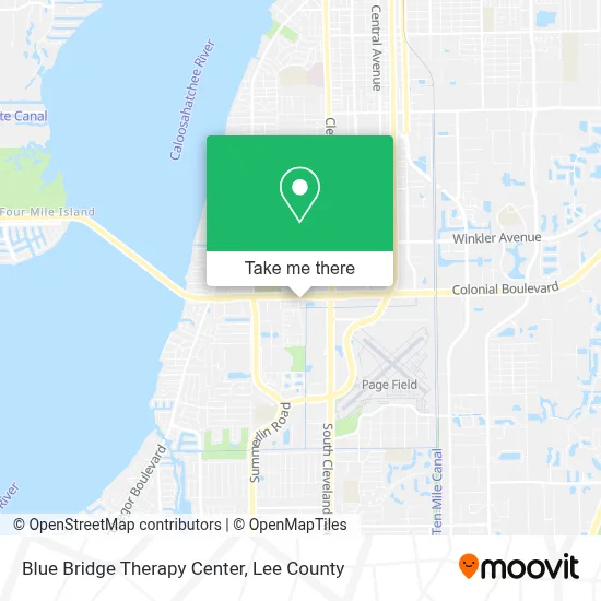 Blue Bridge Therapy Center map