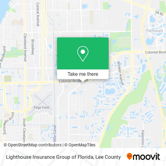 Lighthouse Insurance Group of Florida map