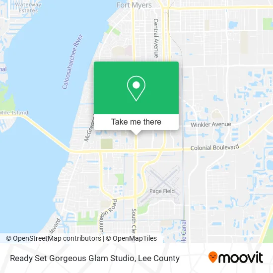 Ready Set Gorgeous Glam Studio map