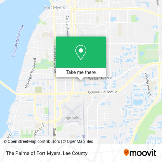 Mapa de The Palms of Fort Myers