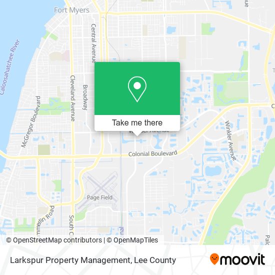 Larkspur Property Management map