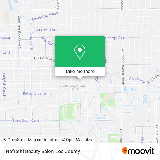 Nefretiti Beauty Salon map