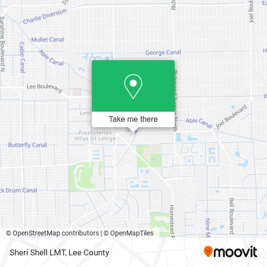 Sheri Shell LMT map